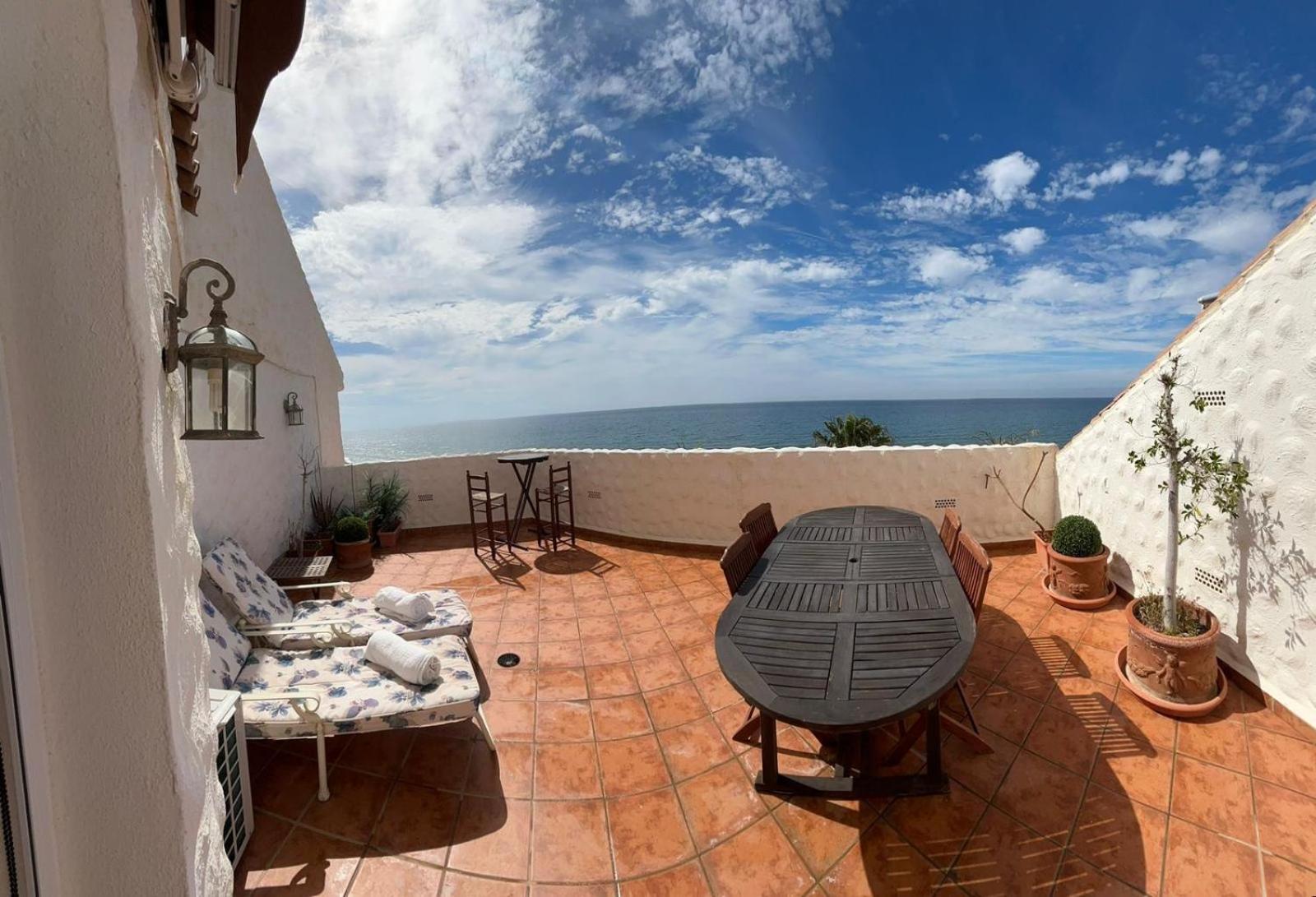 Atico Sobre El Mar Apartment Бенахарафе Екстериор снимка
